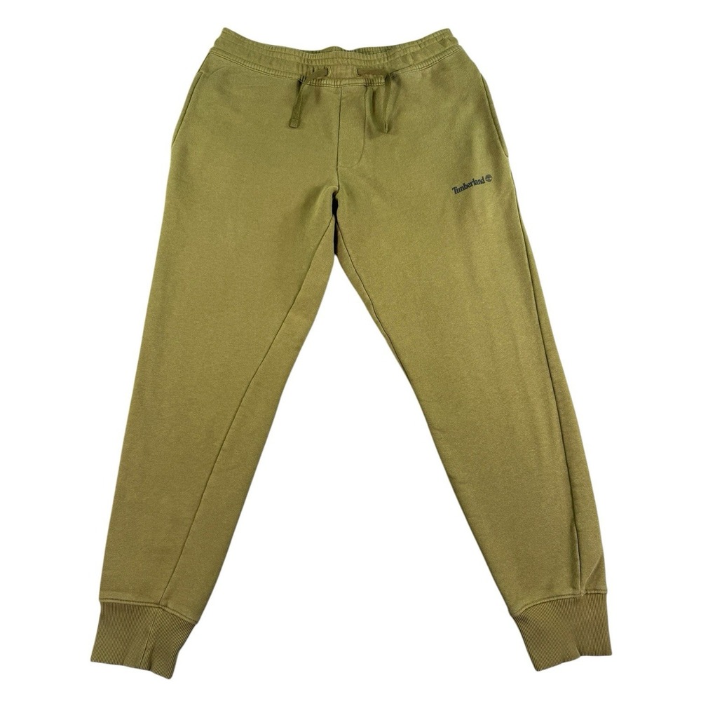 Timberland Mens Kennebec River Brushed Back Sweatpants Muted Olive Size M